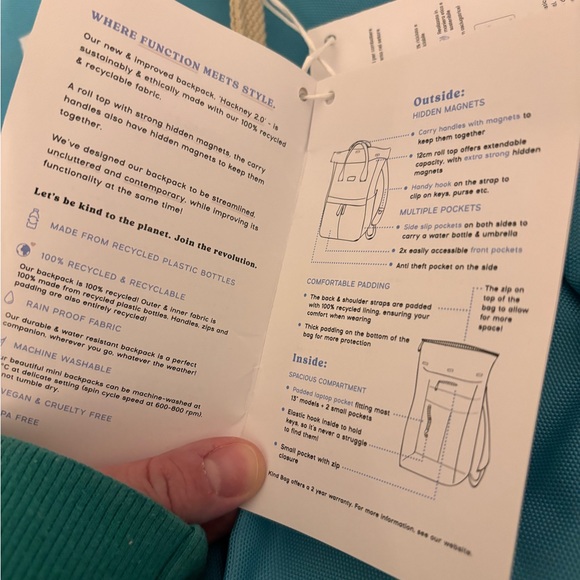 Kind Backpack in RARE COLOR - Picture 2 of 8